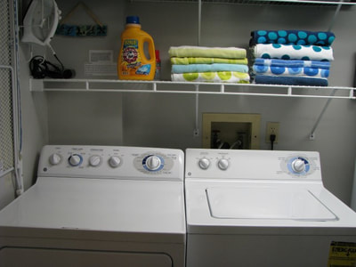 full size washer and dryer in condo