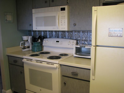 microwave stove fridge oven coffee maker toaster breakfast kitchen