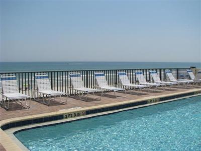 private oceanfront pool Daytona Beach